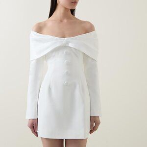 The Ultimate Muse Bow Mini Dress (XS)